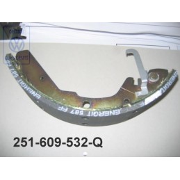 Genuine VW Brake Shoe With Lining And Adjusting Lever - 251609532Q