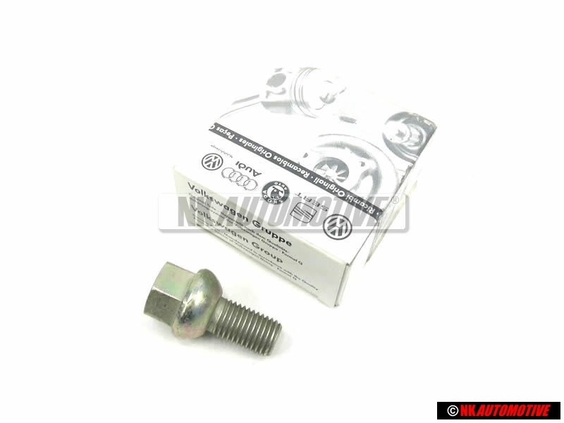 Genuine VW Wheel Rim Fixing Bolt Nut - 321601139