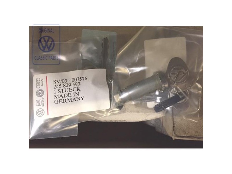 Genuine VW Lock Cylinder For Flap In Side Panel - 245829593