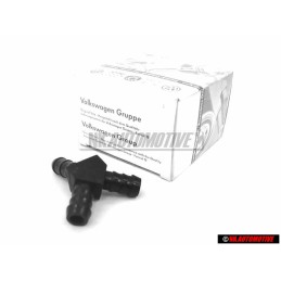 Genuine VW Solenoid Vacum Hose Y Piece 2.5x3.7 - 026133382D