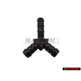 Genuine VW Solenoid Vacum Hose Y Piece 2.5x3.7 - 026133382D