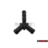 Genuine VW Solenoid Vacum Hose Y Piece 2.5x3.7 - 026133382D