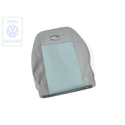 Genuine VW Backrest Cover Fabric Turquoise/Flannel Grey - 7D0881805ARMBN