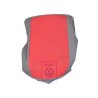 Genuine VW Seat Covering Fabric Flannel Grey/Red - 7D0883405AAPAN