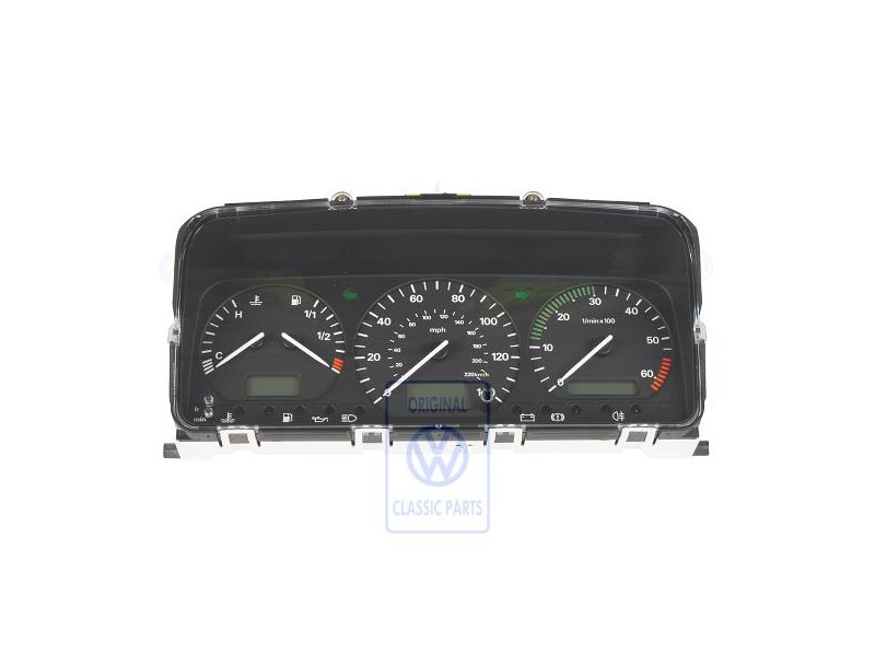 Genuine VW Combi-Instrument Satin Black - 7D0919911EX01C