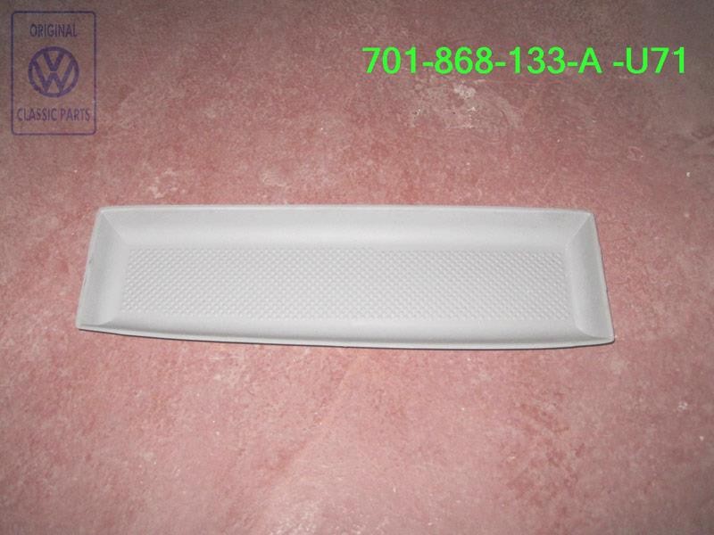 Genuine VW Insert For Stowage Box Flannel Grey - 701868133A U71