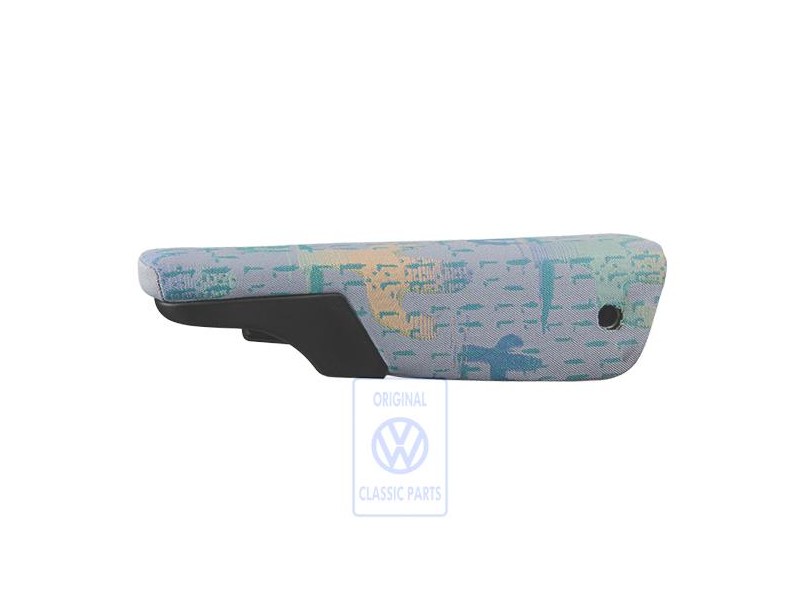 Genuine VW Armrest Fabric Grey Blue/Cactus - 703881081E FAK
