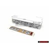 Genuine VW 2.0 TSI Rear Boot Badge Emblem Chrome Red - 5N0853675C GQF