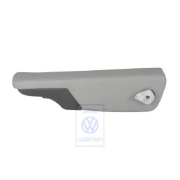 Genuine VW Armrest Leatherette Flannel Grey - 703883082F 7EJ