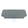 Genuine VW Padded Surface Flannel Grey/Green - 7D0864413C HQP