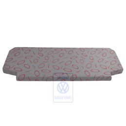 Genuine VW Padded Surface Flannel Grey/Red - 7D0864413C HQT