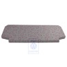 Genuine VW Padded Surface Flannel Grey/Red - 7D0864413C HQT