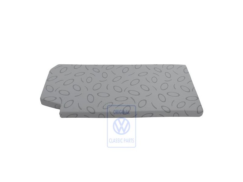 Genuine VW Padded Surface Flannel Grey/Dark Grey - 7D0864413F HRB