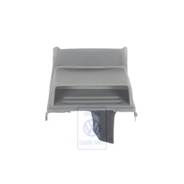 Genuine VW Footwell Vent With Shelf Mistral Grey - 7D1816141A E91