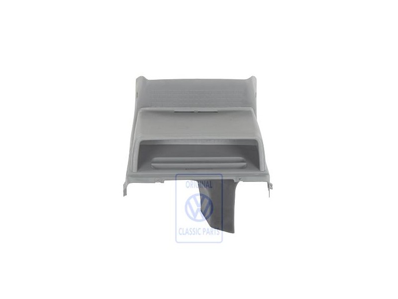 Genuine VW Footwell Vent With Shelf Mistral Grey - 7D1816141A E91