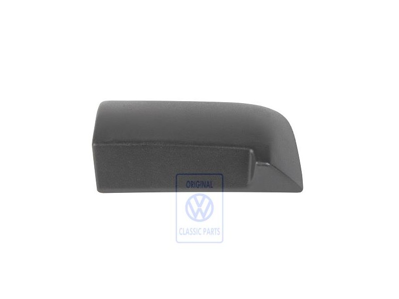 Genuine VW Hinge Cover Satin Black - 701827645D 01C