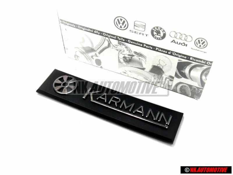 Genuine VW Sportline Clipper KARMANN Side Wing Badge Emblem - 155853901