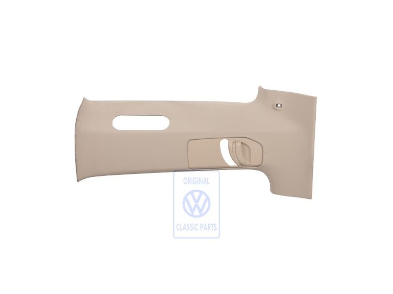 Genuine VW B-Pillar Trim Light Beige - 7D0867239K 28R