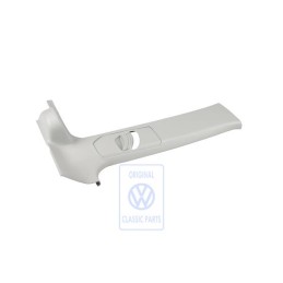 Genuine VW B-Pillar Trim Pearl Grey - 7D0867240J Y20