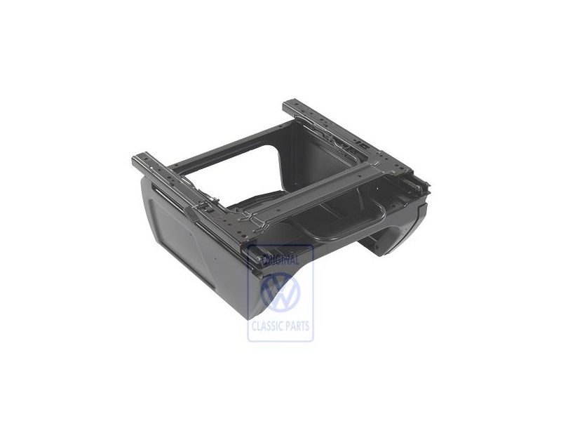 Genuine VW Seat Frame Black - 7D0881669F 01A