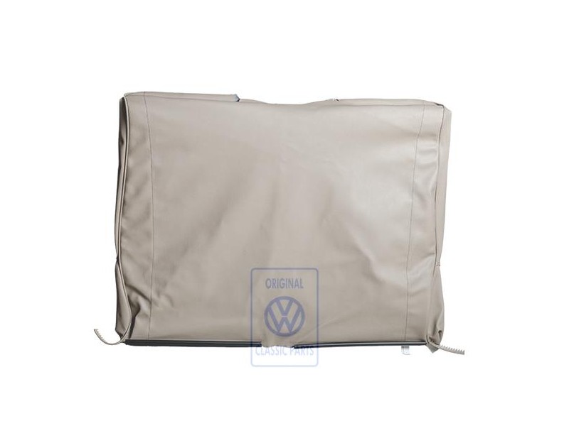 Genuine VW Backrest Cover Leatherette Sahara - 7D0881806D 9XW