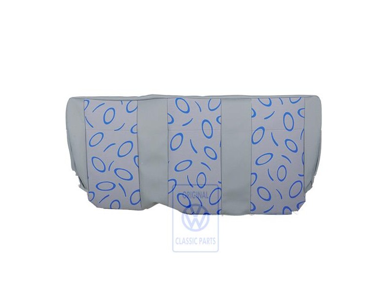 Genuine VW Seat Covering Fabric Flannel Grey/Blue - 7D0885405F HUG