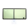 Genuine VW Complete Sliding Window Satin Black - 7D0847712P 01C