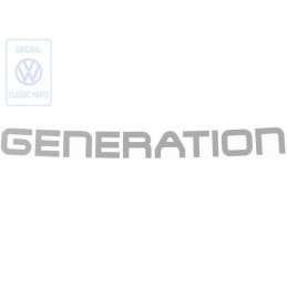 Genuine VW Film Lettering Diamond-Silver - 7D0854431E 9ZD