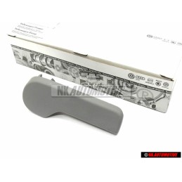 Genuine VW Bonnet Lid Lock Cable Grip Handle Grey RHD - 1J2823533C U71