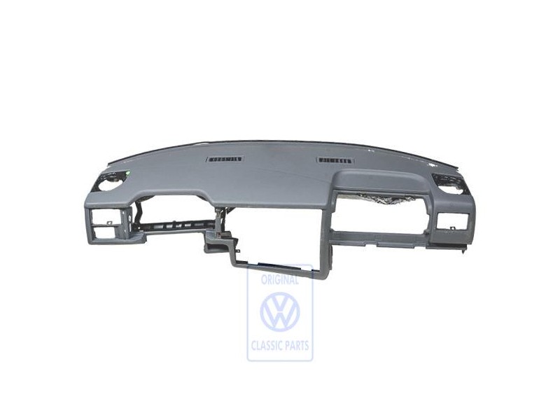 Genuine VW Dash Panel, Padded Medium Grey - 705857007 E44