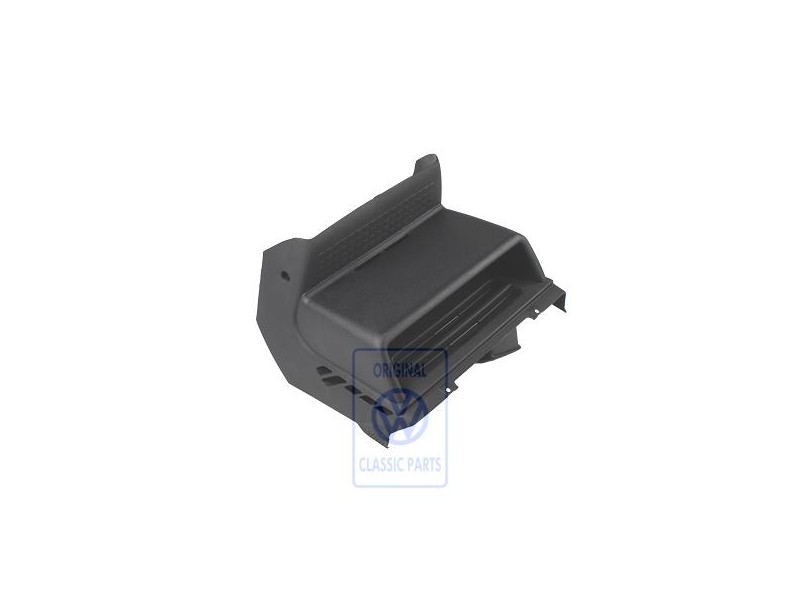 Genuine VW Footwell Vent With Shelf Satin Black - 7D1815141 01C