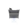 Genuine VW Footwell Vent With Shelf Mistral Grey - 7D1815141 E91