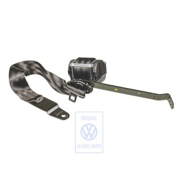 Genuine VW Three-Point Safety Belt Satin Black - 705857815 01C