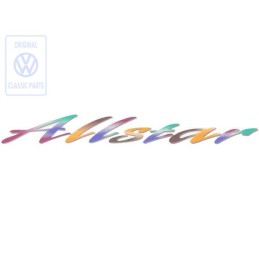 Genuine VW Film Lettering Green/Orange - 7D0854431 DGZ