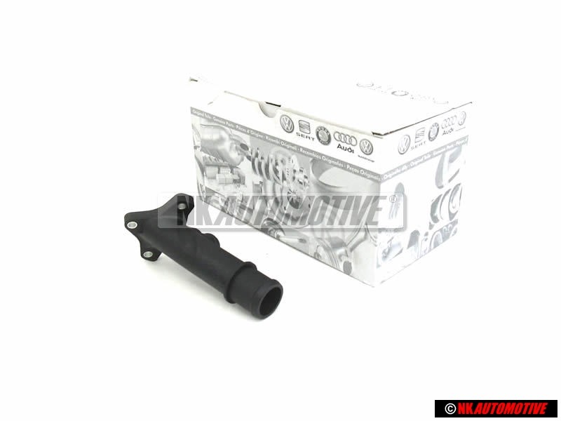 Genuine VW 20 16v ABF Engine Coolant Flange with O-ring - 037121132J