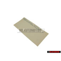 Genuine VW Edition Boot Trunk Decal Badge Emblem Sticker - 6N0853750C 1Y4