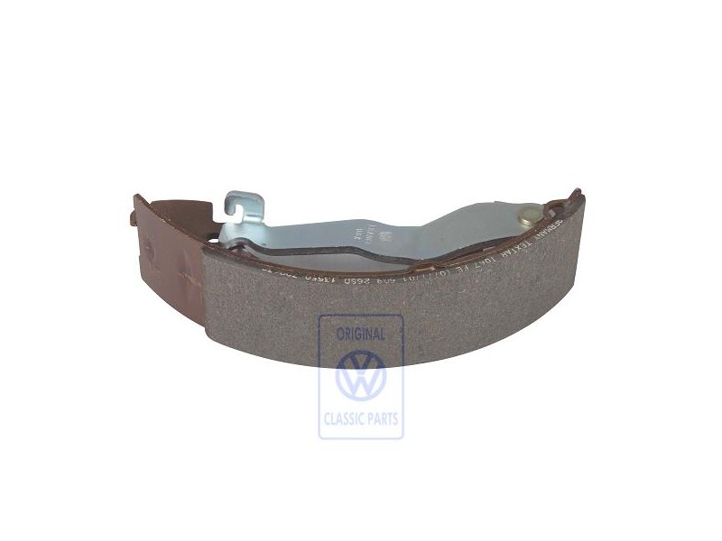 Genuine VW Brake Shoe With Lining And Brake Lever - 701609531E