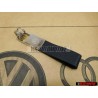 Genuine VW 2014 Metal Leather Keychain Keyring Keytag - 000087011E