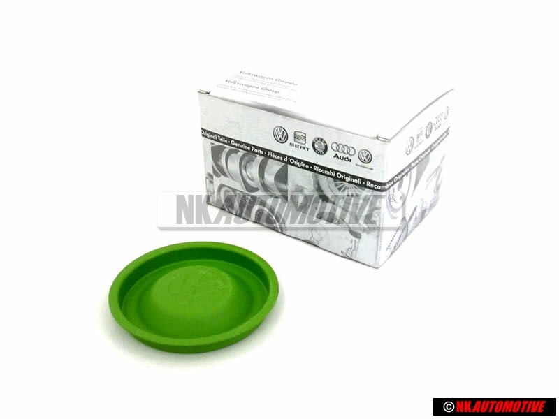Genuine VW Transmission Gearbox End Cover Cap Green - 020141073A