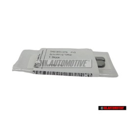 Genuine VW VR6 Rear Boot Badge Emblem Chrome - 3A0853675 Z10