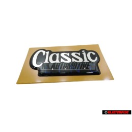 Genuine VW Classic Line Side Badge Emblem Decal - 155853687L BWV