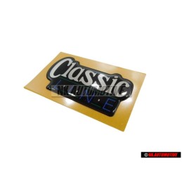 Genuine VW Classic Line Side Badge Emblem Decal - 155853687L BWV