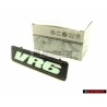 Genuine VW Inscription VR6 Highline Black Gunpowder - 1H6853679D DLV