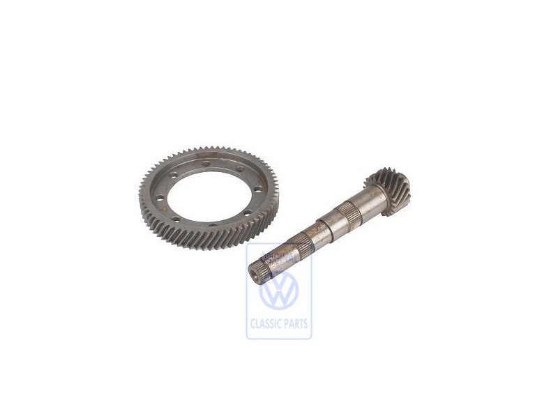 Genuine VW Pinion Gear Set - 02A409143N