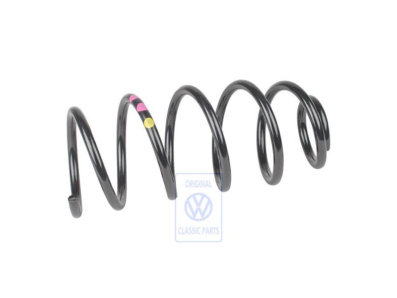 Genuine VW Coil Spring - 1J0411105BG