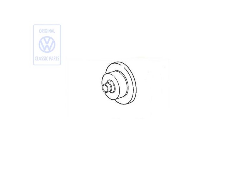Genuine VW Brake Disc - 411407075