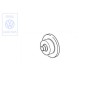 Genuine VW Brake Disc - 411407075
