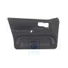 Genuine VW Door Panel Trim Leather Black/Black - 6N4867011AAEGX
