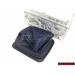 Genuine VW Carat Gear Shift Gearstick Gaiter Blue - 255711115 2HM