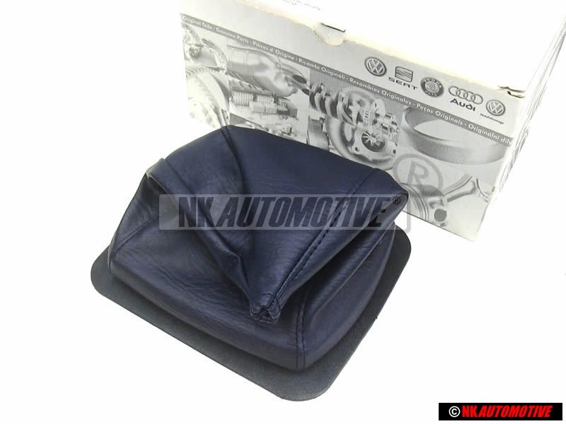 Genuine VW Carat Gear Shift Gearstick Gaiter Blue - 255711115 2HM